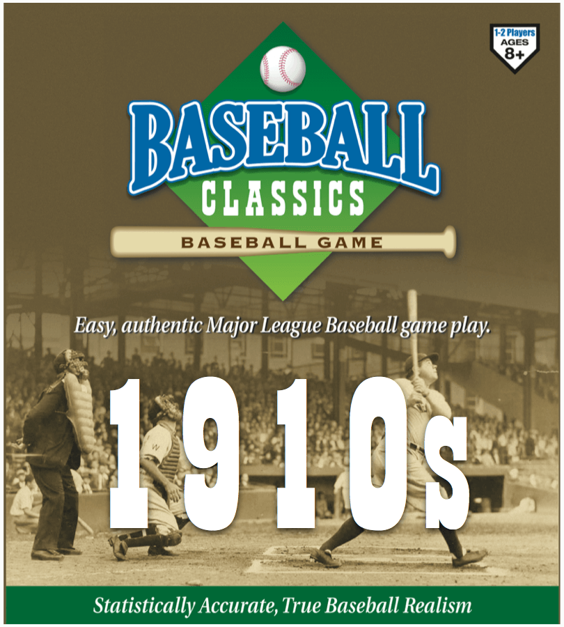 Baseball Classics 1910s MLB Seasons | Baseball Classics | Baseball ...